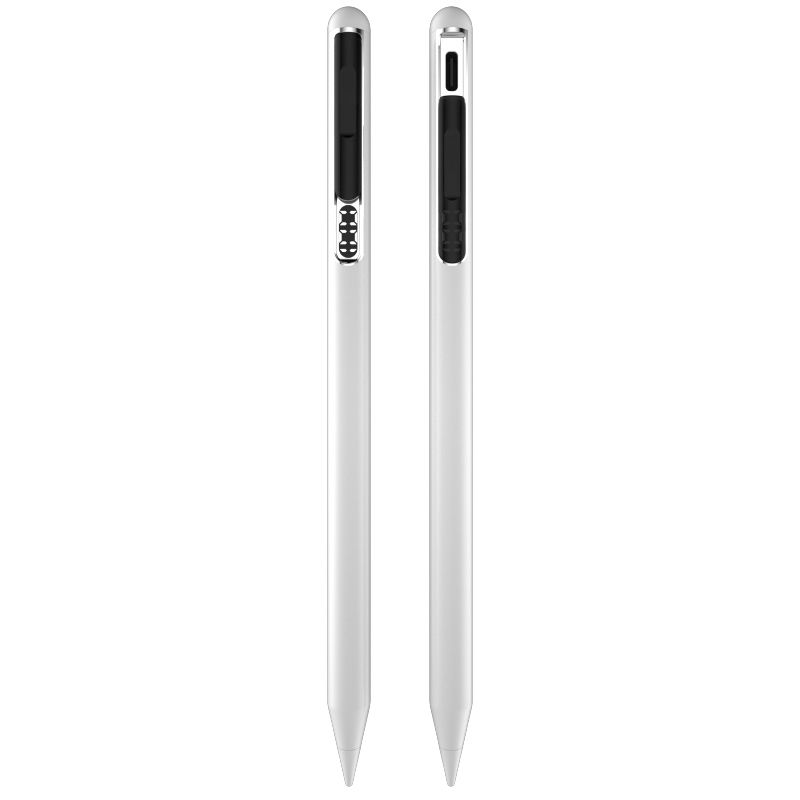 C32-Hidden Charging port Hall Sensor LED Display Active Stylus Pen For iPad